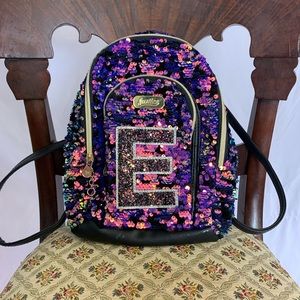 Justice sequin mini backpack